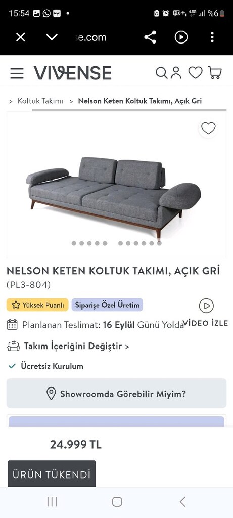 Vivense Nelson Koltuk Takımı - 6