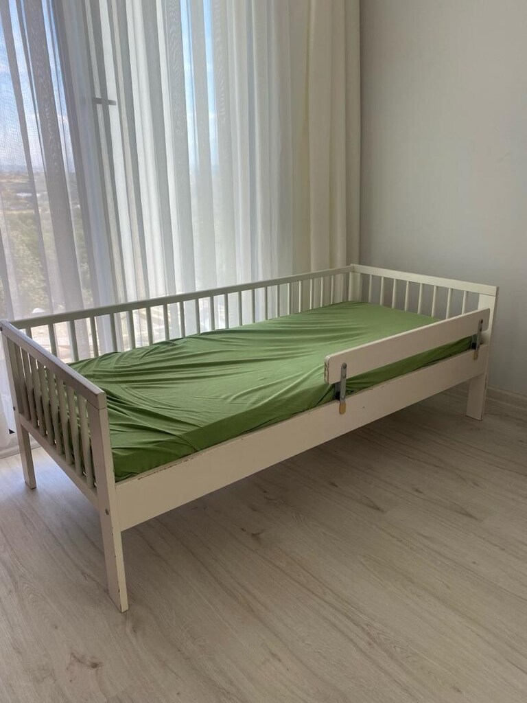 ikea çocuk yatağı ve bazası - 4