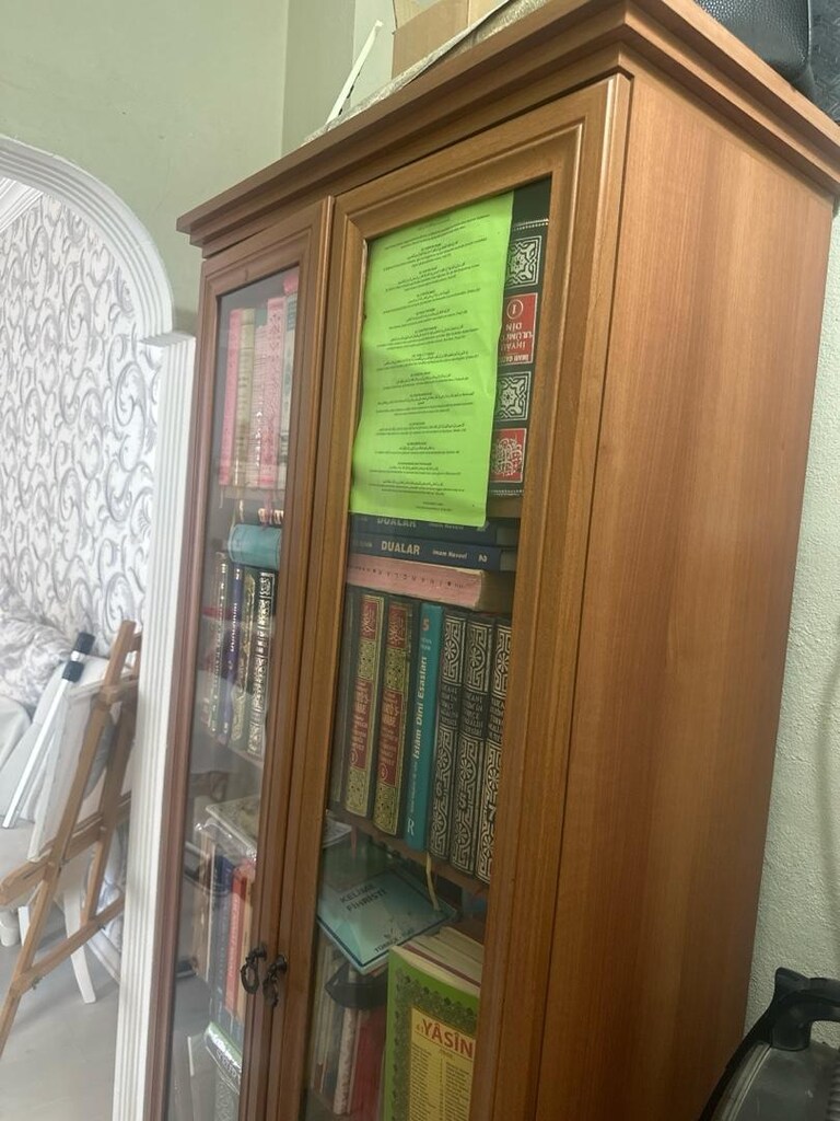 cam kapaklı büyük boy kitaplık - 3