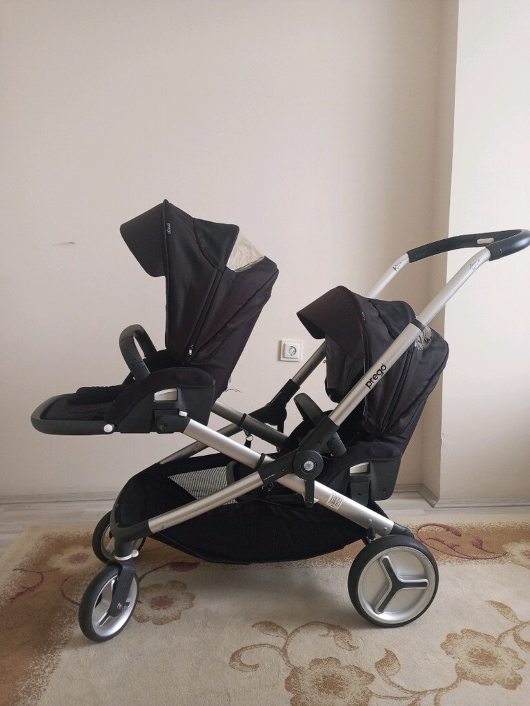 Prego İkiz Bebek Arabası – Çok Temiz Kullanılmış, Sorunsuz ve Kullanış - 10