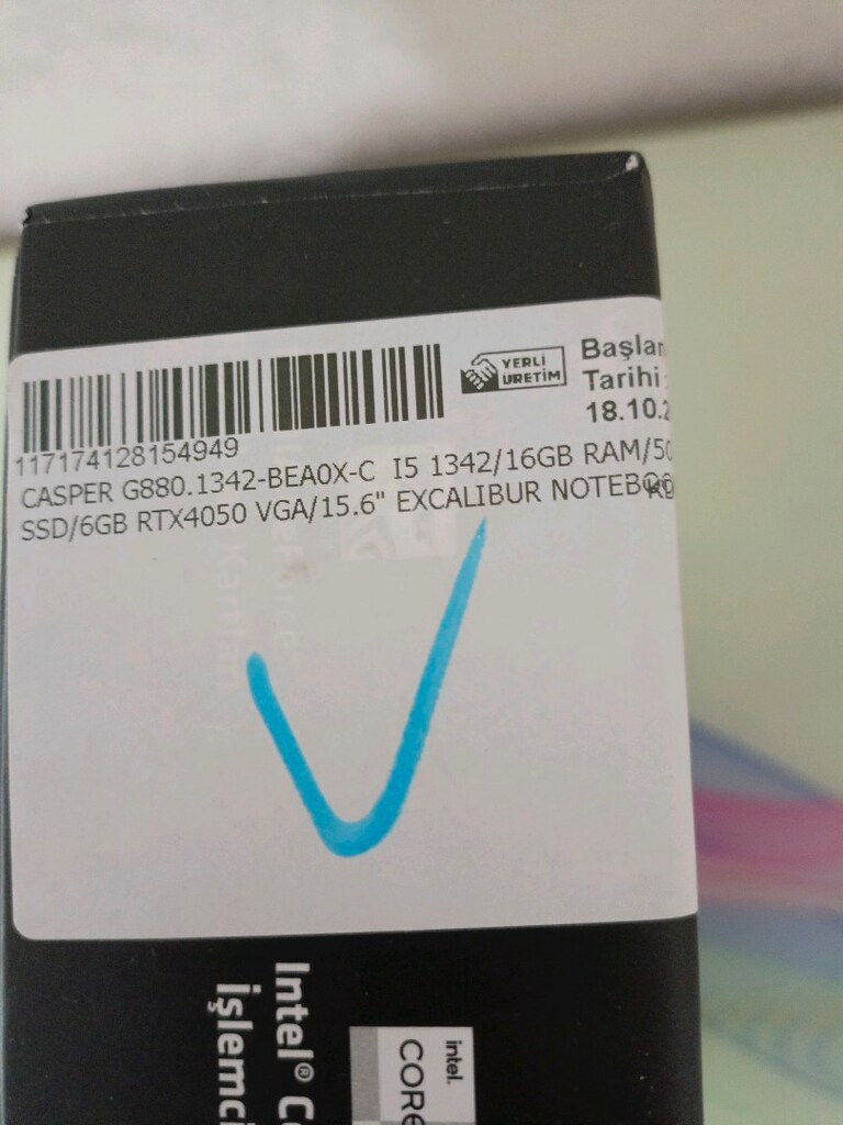 1 TB olanı 58.000₺ Casper Excalibur G880 13. Nesil 500GB x 16 GB - 3