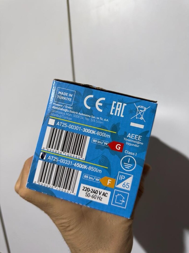 ACK Led Çim Armatürü 6500K ip65 - 7