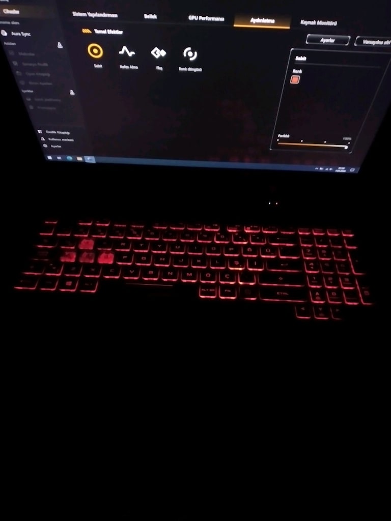 Asus Ryzen 7 işlemci 4.0ghz 16gb ram laptop - 7