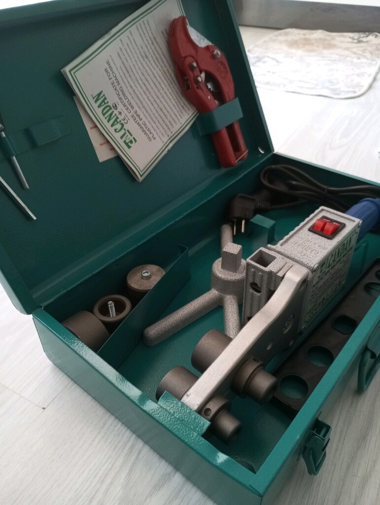 Plastik tesisat kaynak makinası - 4