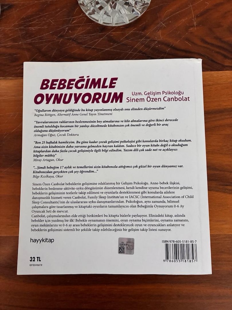 Bebeğimle Oynuyorum / 0-6 ay için 101 oyun - 2