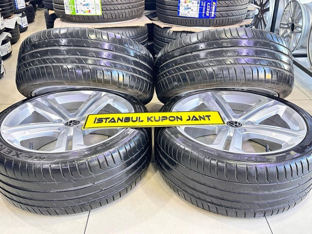 18 İNÇ 5x112 WW Mallory jant Lastik Takımı 225/40/18 Sıfır ayarında - 11