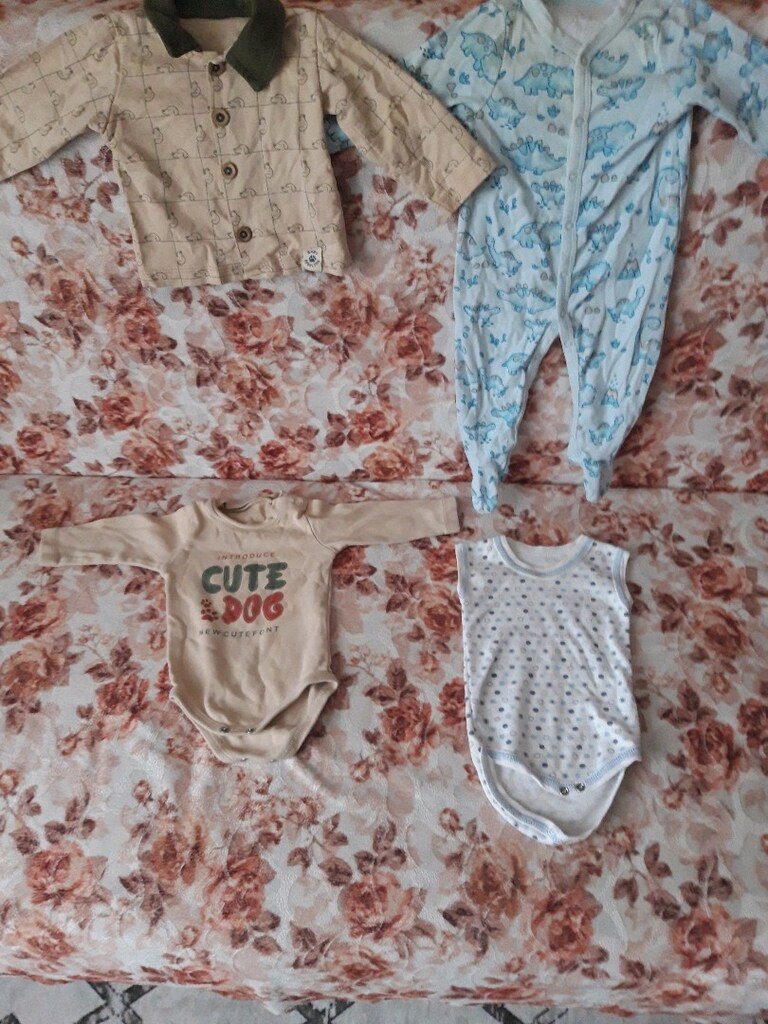 Bebek kazak atlet sweatshirt 3 aylık - 4