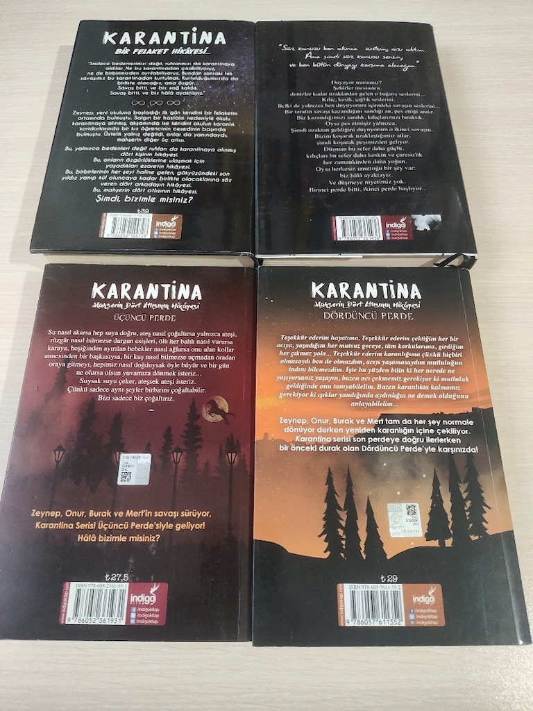 Beyza Alkoç Karantina Serisi 4 Kitap - 3