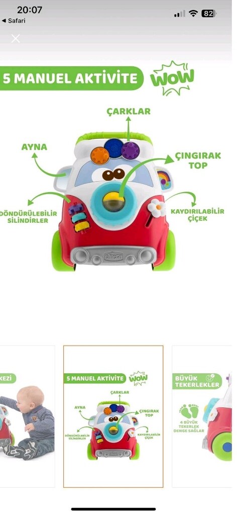 chicco ilk adım arabası - 4