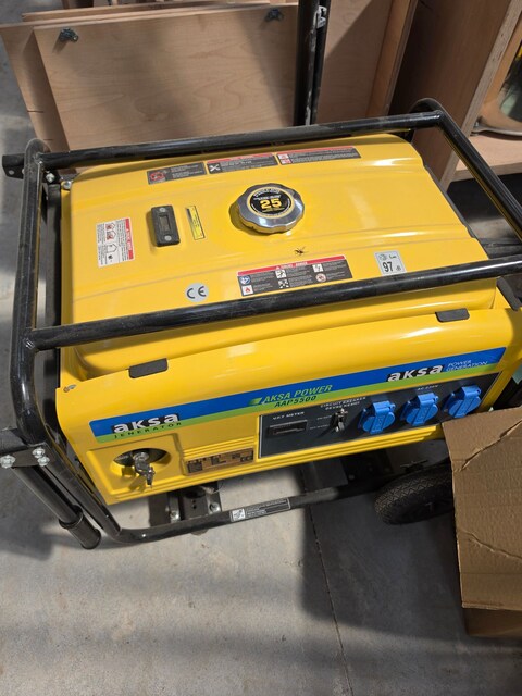 Aksa AAP 5500 5.5 kVA İpli Benzinli Jeneratör