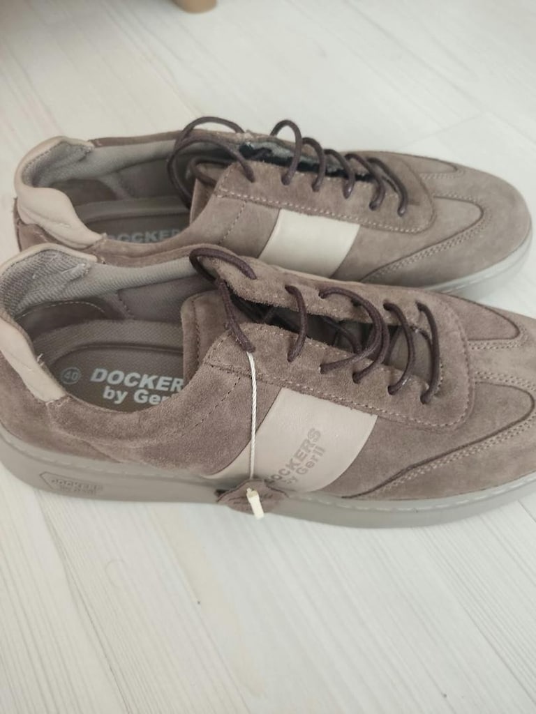 Sıfır Dockers by Gerli Vizon Süet Görünümlü Sneaker 40 Numara