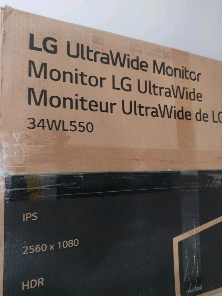 UltraWide 34 İnç Full HD Monitör 5ms Tepki Süresi Siyah HDR 10 - 6