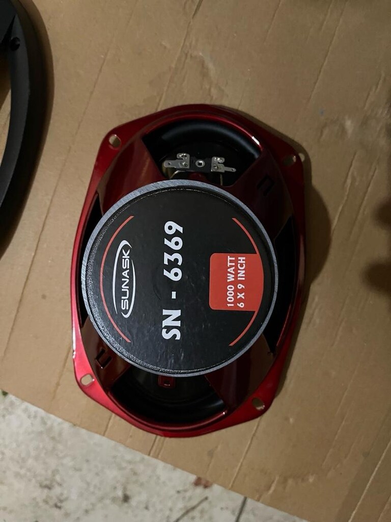 oval hoparlör sunax marka - 4