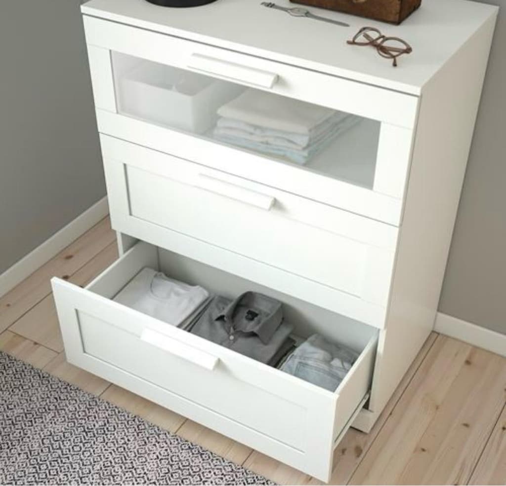IKEA BRIMNES 3 ÇEKMECELİ ŞİFONYER - 3