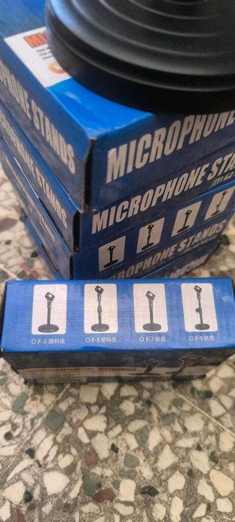 Mikrofon standı. metal kasa - 4