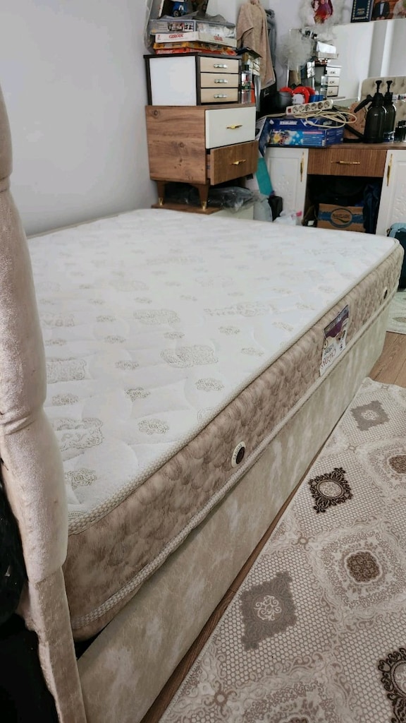 150x200 Yatak + Baza Takımı + Şifonyer + Komodin - 4