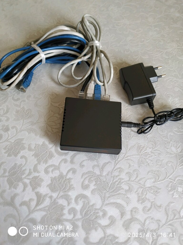 Freelink modem çoklayıcı 5 port Switch - 9