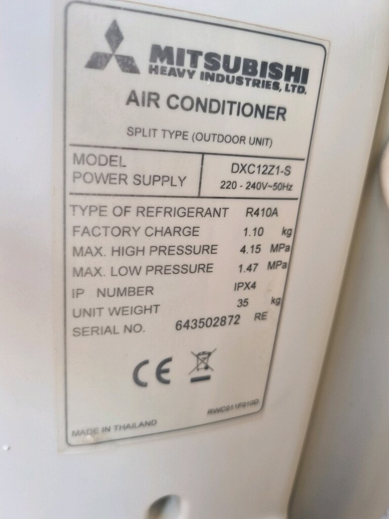 MITSUBISHI HEAVY IND. 12000 BTU FAAL ÇALIŞIR SPLIT KLIMA - 4