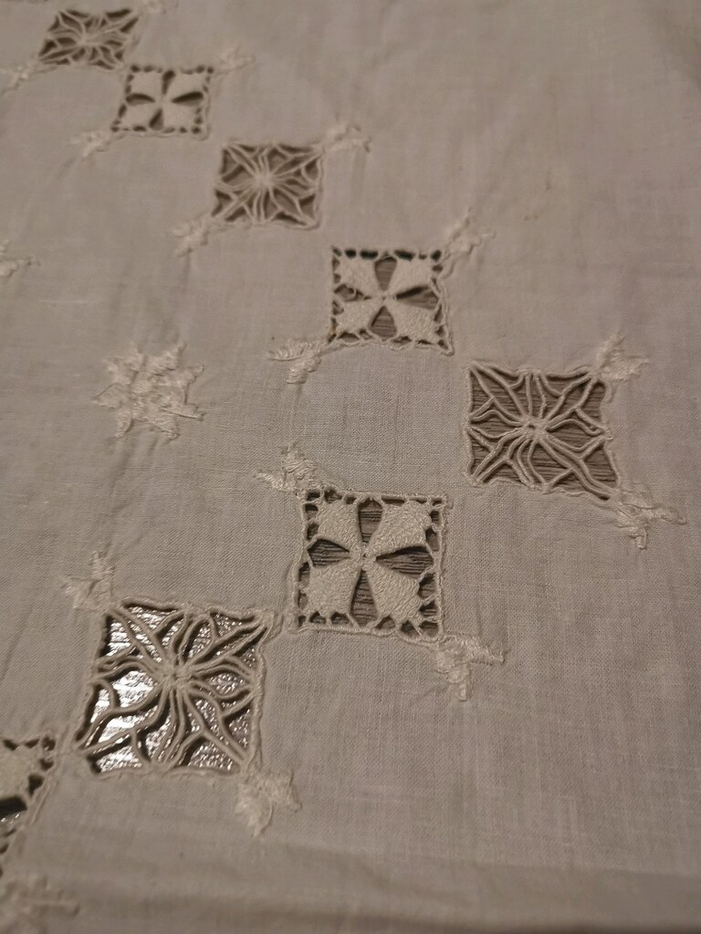 Antika Masa Örtüsü 100 yıllık işleme - 3