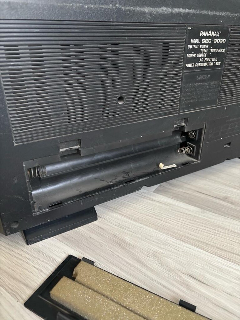 Panamax SEC-3030 Klasik Dev Boombox / Retro Teyp - Diri Kasa - 4