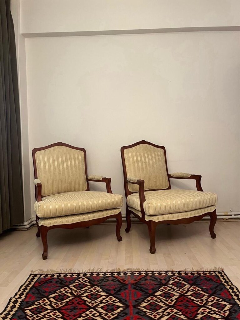 Bretz Masif Çift Berjer - 3