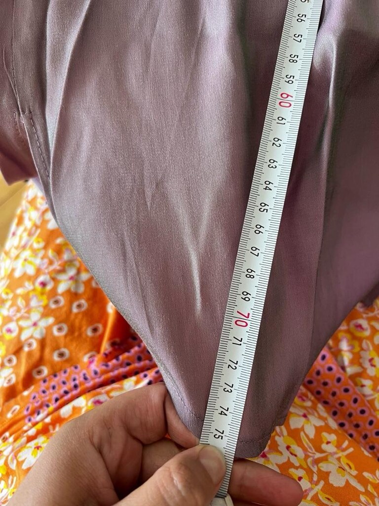 Hümasultan Saten Oversize Gömlek - 9