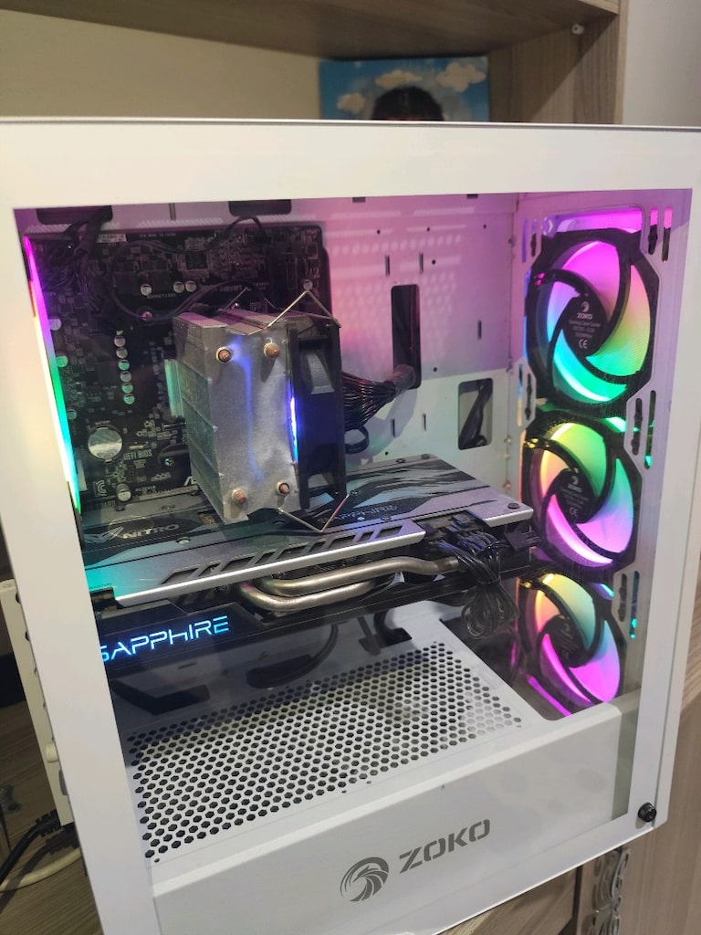 **OYUNCU PC + 200 Hz GAMING MONİTÖR | RX 580 8 GB | Ryzen 5** - 7