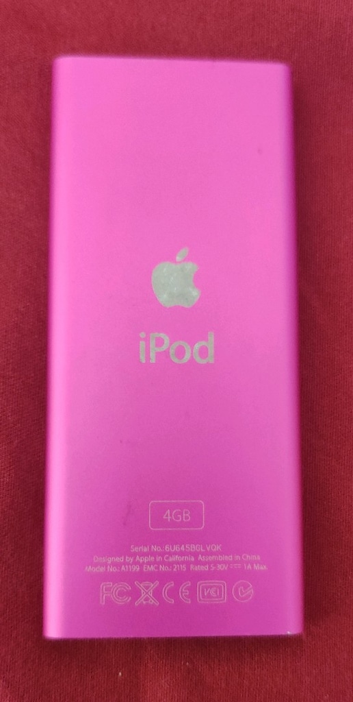 APPLE IPOD NANO A1199 2. NESİL PEMBE 4GB. - 5