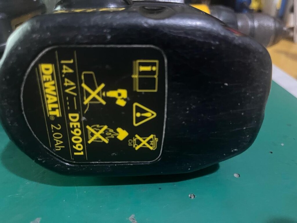 Dewalt Dw954 şarjlı matkap tek batarya ve adaptör 14.4v 2.0Ah - 4