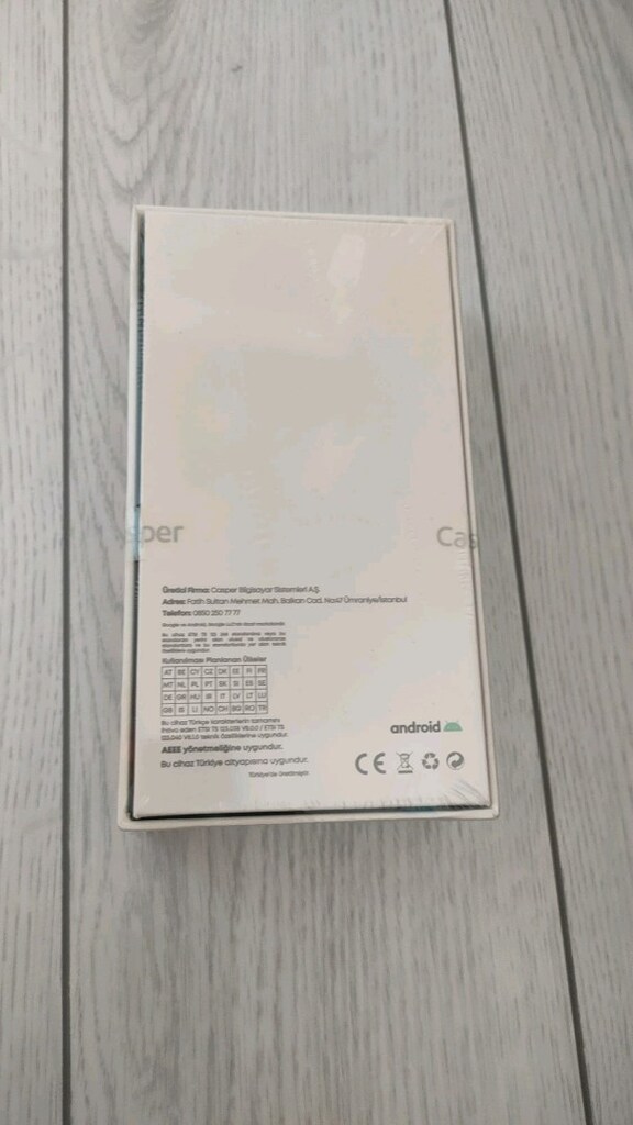 CASPER VIA M30 Mavi Siyah Android12 Akıllı Telefon - 3