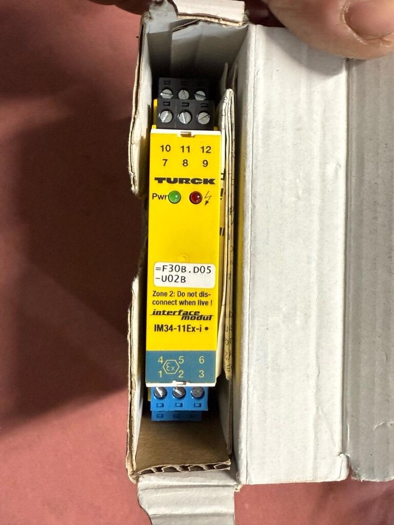 Turck IM34-11Ex-ürün kodu 7506639 model sıcaklık amplifkatörü - 2