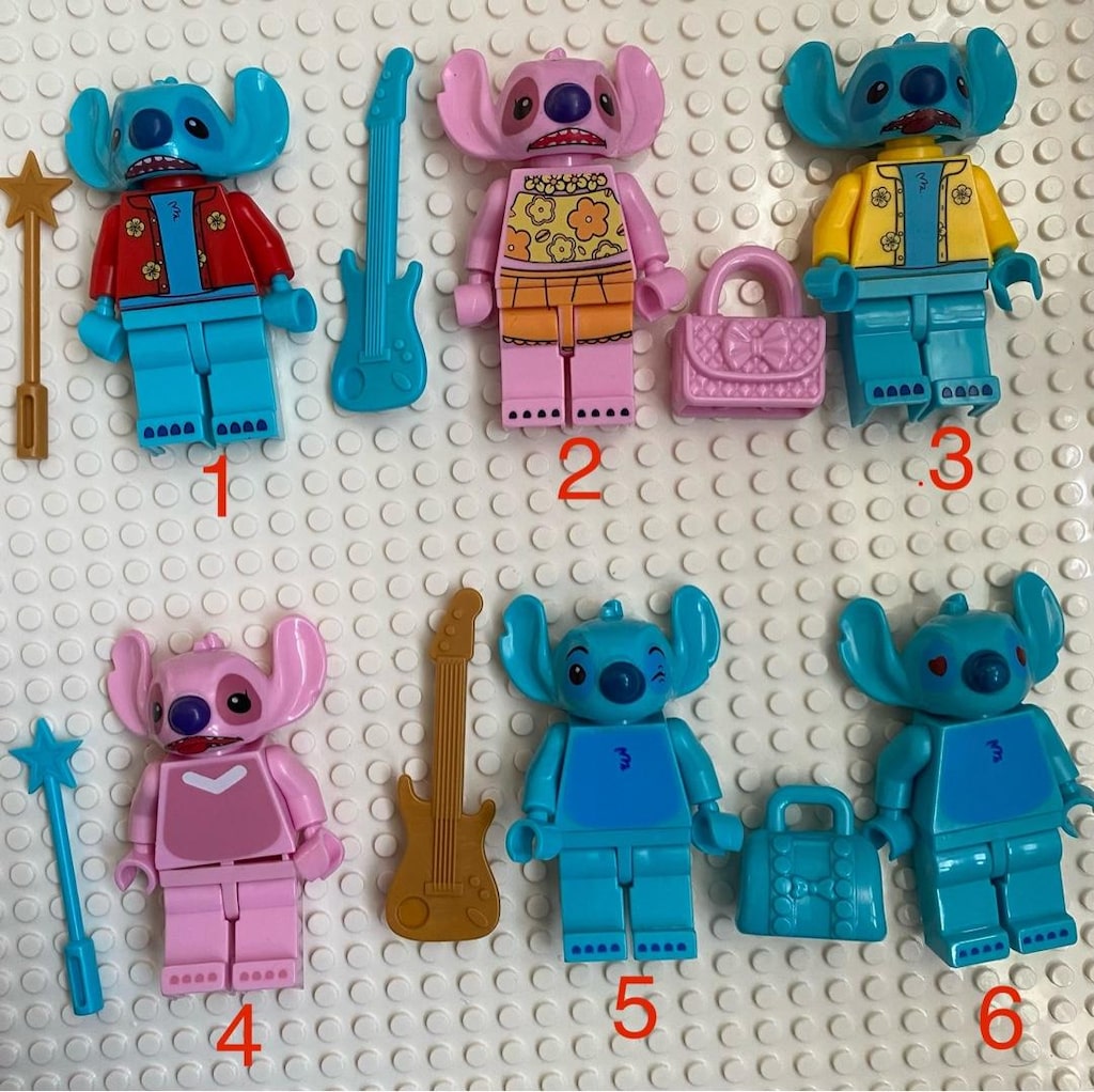 Lego duplo uyumlu labubu figürleri - 7