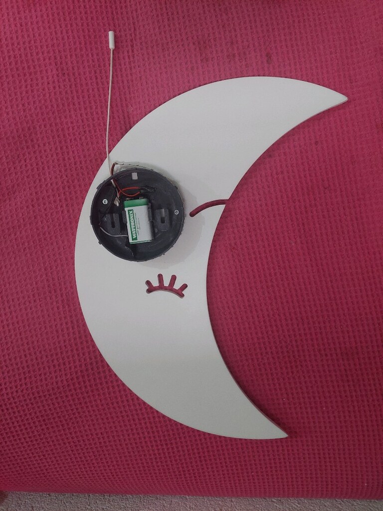 Aydede çocuk odası gece lambasıı. İkea ayna hediye.Pille çalışır. - 5