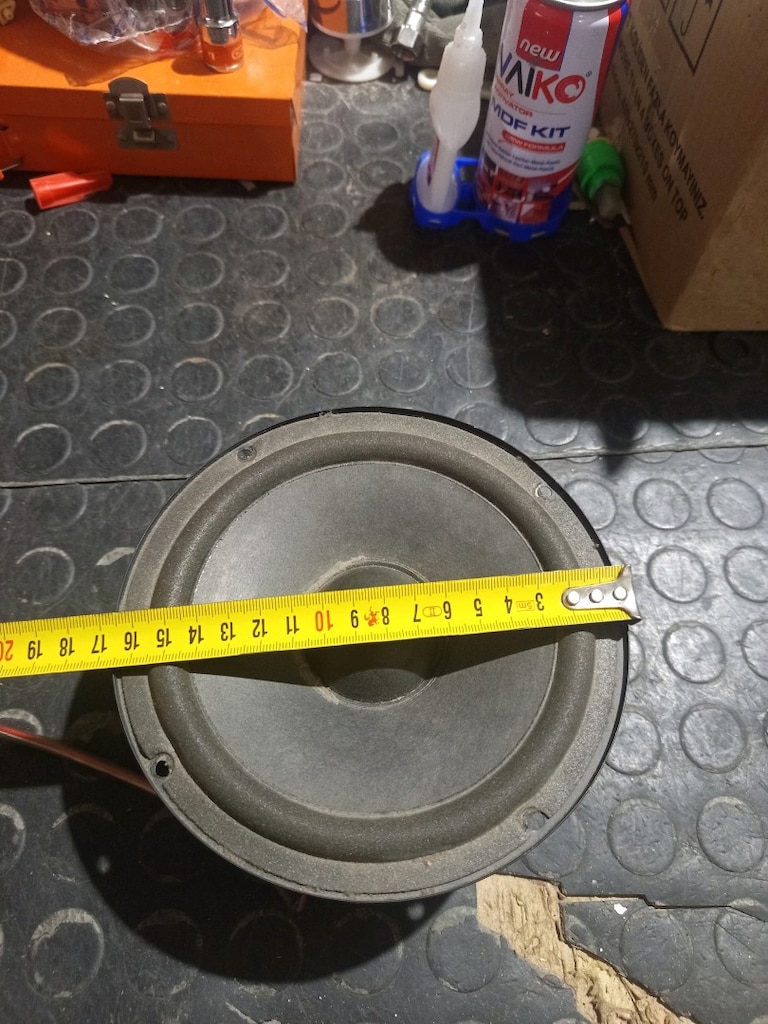 8 ohm 29 watt supwofer hoparlörü - 3