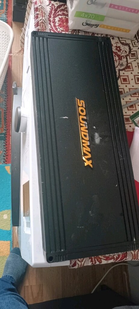 Araç Soundmax 4 Kanal Amfi ve Kabinli Kenwood 30 cm Subwoofer Bass - 2