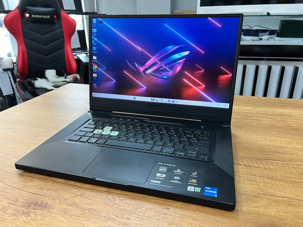 ASUS TUF F15 LAPTOP RTX3050 İNTEL İ5 11400H - 6