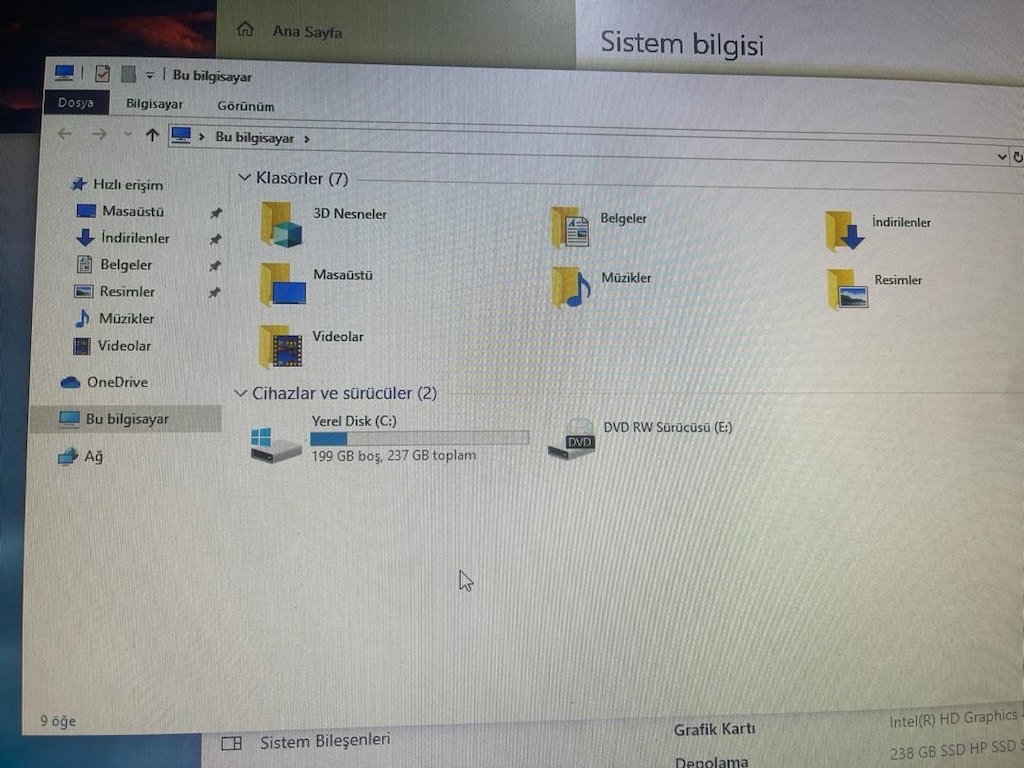 HP proOne 400 G1 i5 Bilgisayar - 6