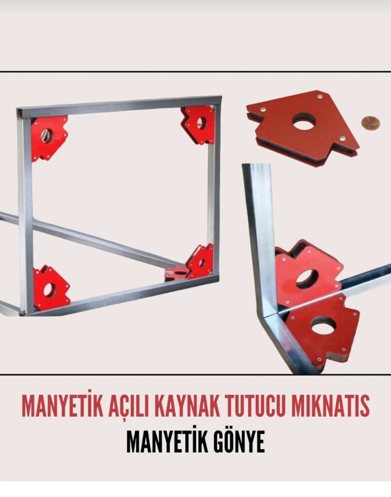 manyetik açılı kaynak tutucu mıknatıs - 4
