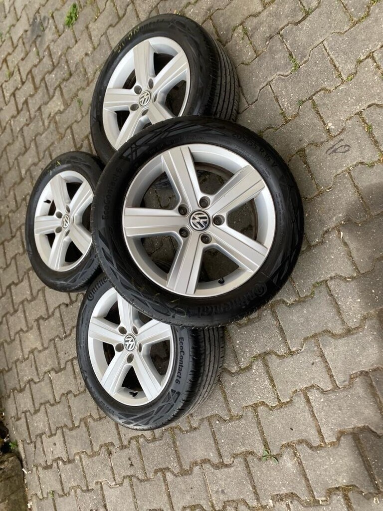 16 5x112 GOLF 7 ORJİNAL JANT LASTİK - 4