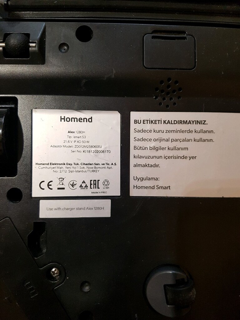 Homend 1280h robot süpürge - 3