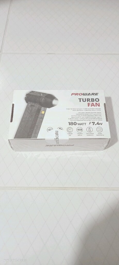 180W turbo fan - 4