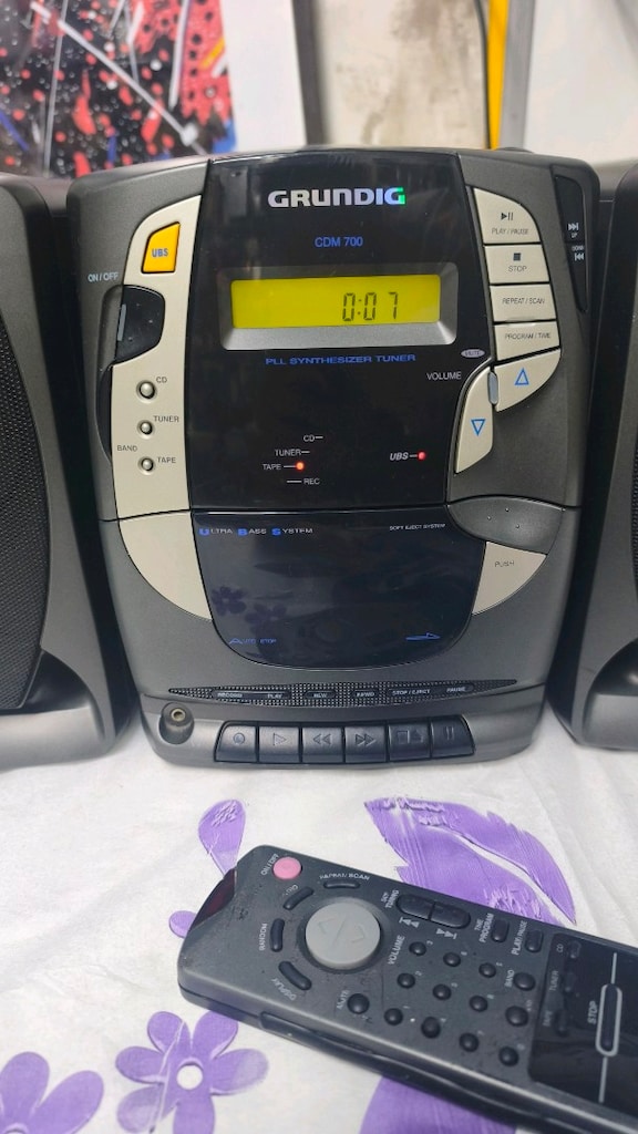 Grundig CDM 700 CD ve Kaset Çalar Müzik Sistemi - Orijinal Kumandalı - 4