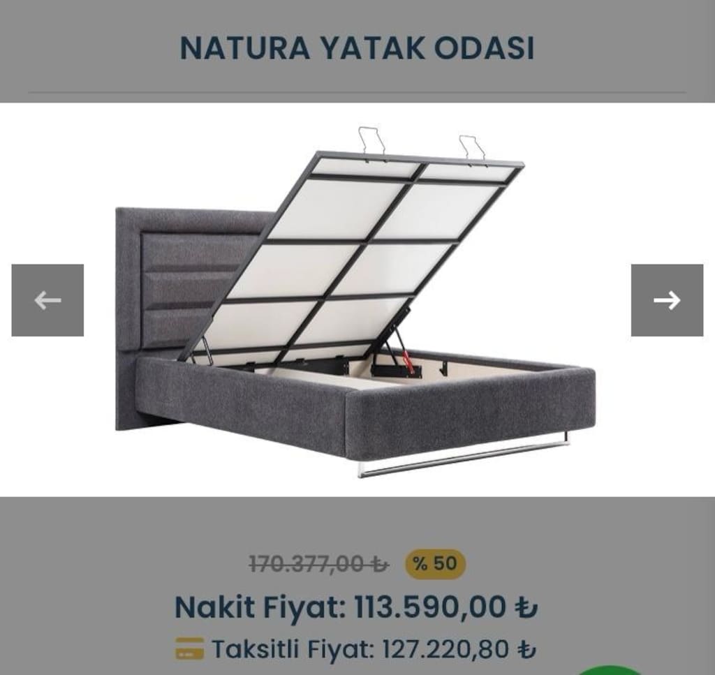 Weltew çift kişilik yatak baza başlık - 7