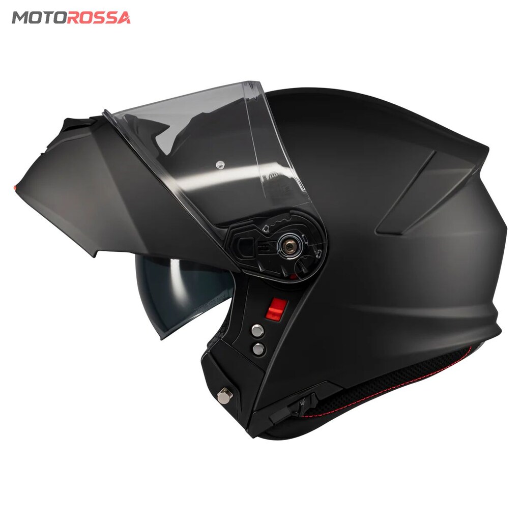 MT Helmets GENESIS SV PURE A1 Mat Siyah Çene Açılır Kask | MOTOROSSA - 9