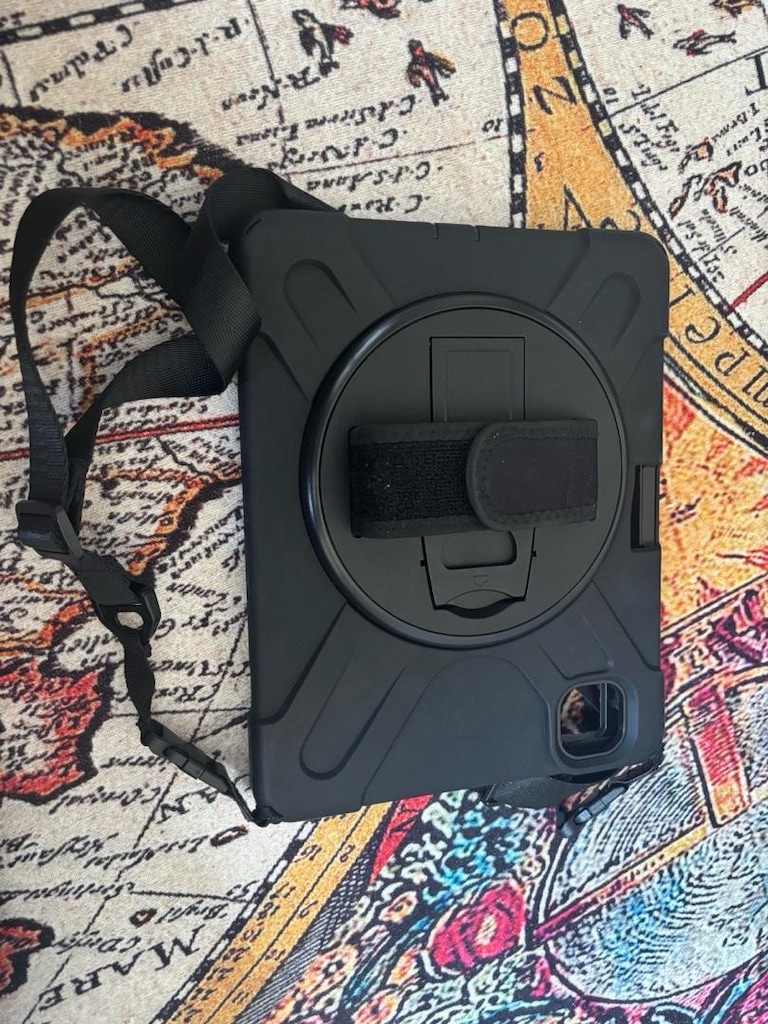 Tablet rugged kılıfı, el tutmalı ve omuz askılı - 2