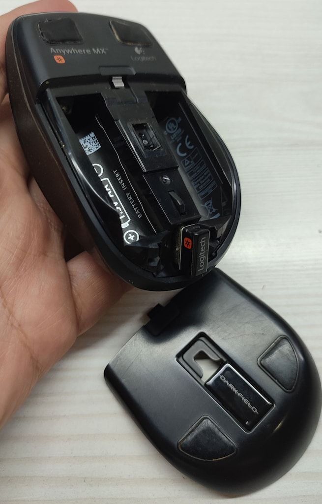 Logitech anywhere mx mouse Unifying alıcı ile - 5