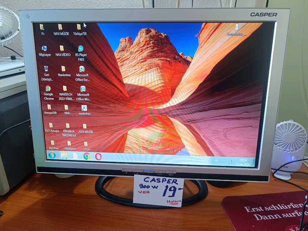 Casper 19 İnç Monitör VGA Hatasız - 5