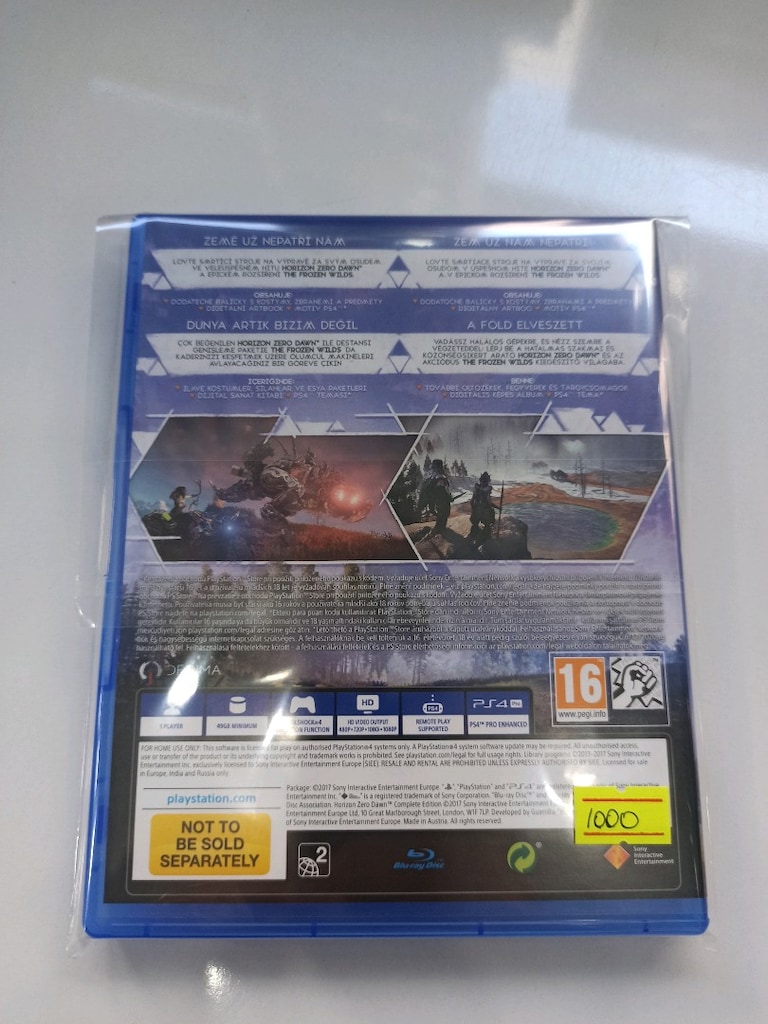 HORIZON Zero dawn complete Türkçe PS4 ve ps5 Oyun CD - 2