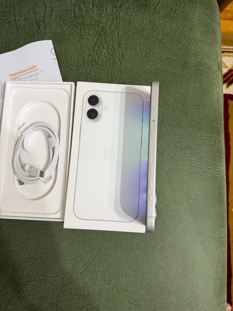 iphone 16plus (20 ay garantili pil 100) - 5