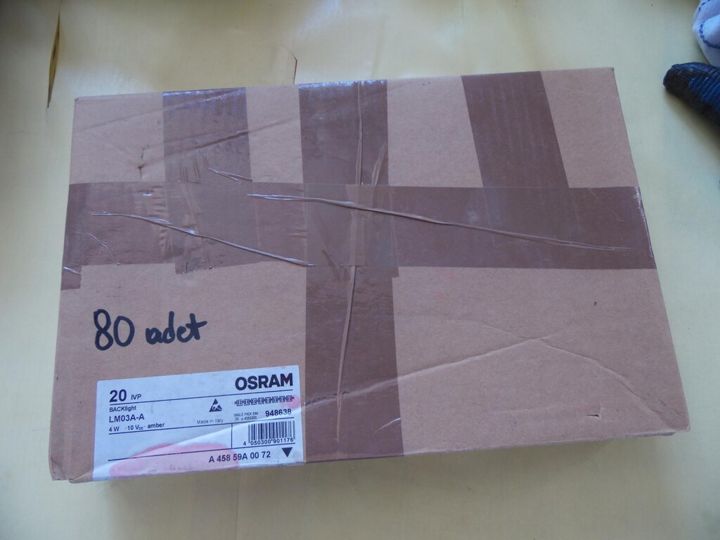 OSRAM 4W 10V iç mekan LED (Kırmızı)-Amber-196 adet- - 7